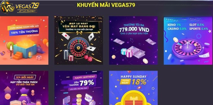 Khuyến mãi Vegas79